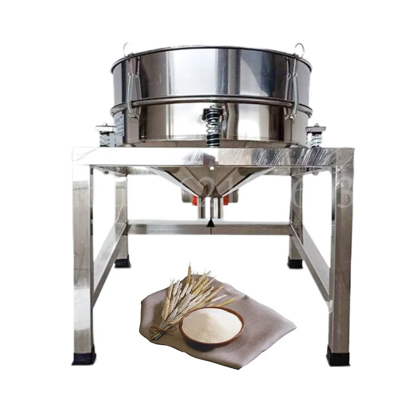 

Easy Operation High Efficient Food Sieve Machine Electric Screening Machine Vibrating Screen for Powder or Grain Material