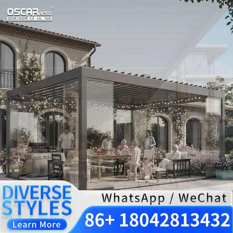 8x8 10x6 10x16 12x18 Rain Resistant Outdoor Canopy for Patio Garden Backyard Pergola