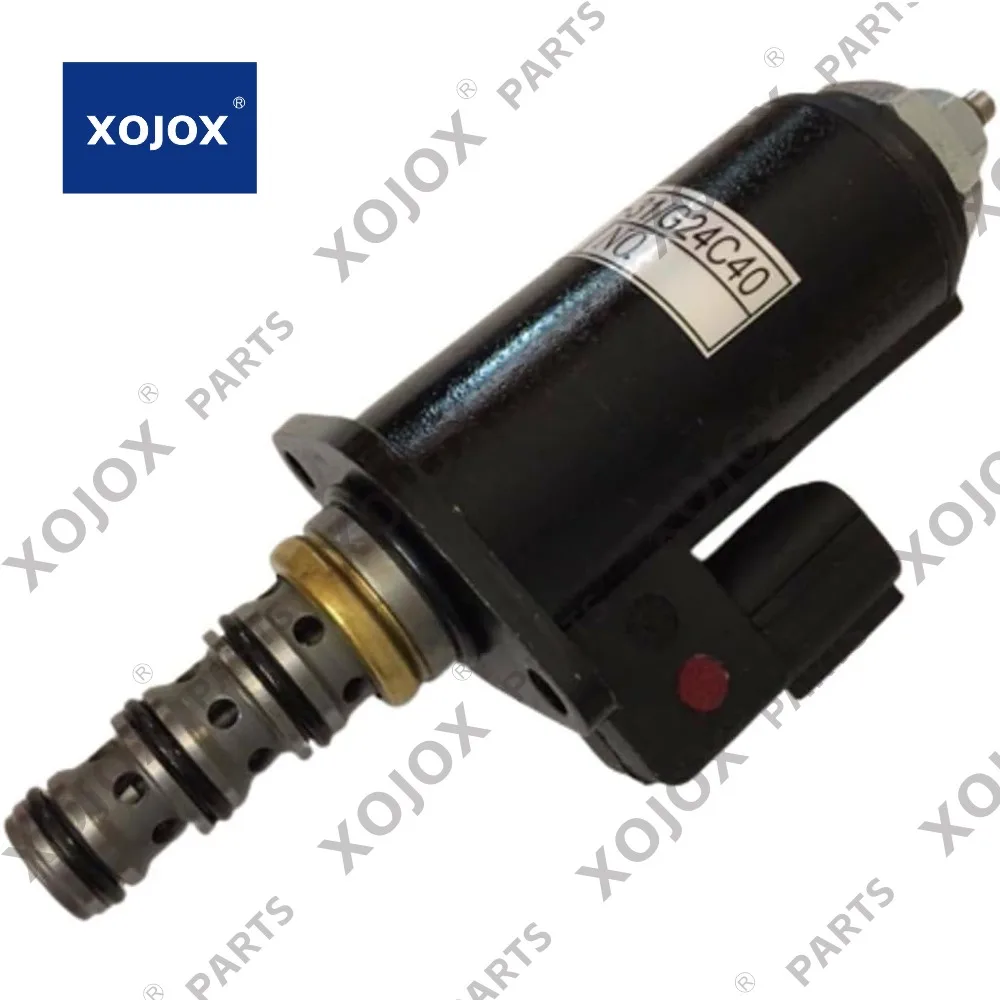 

XOJOX Hydraulic Pump Solenoid Valve YN35V00020F1 KWE5K-31/G24DA40 Fits For Kobelco SK250-6E Excavator