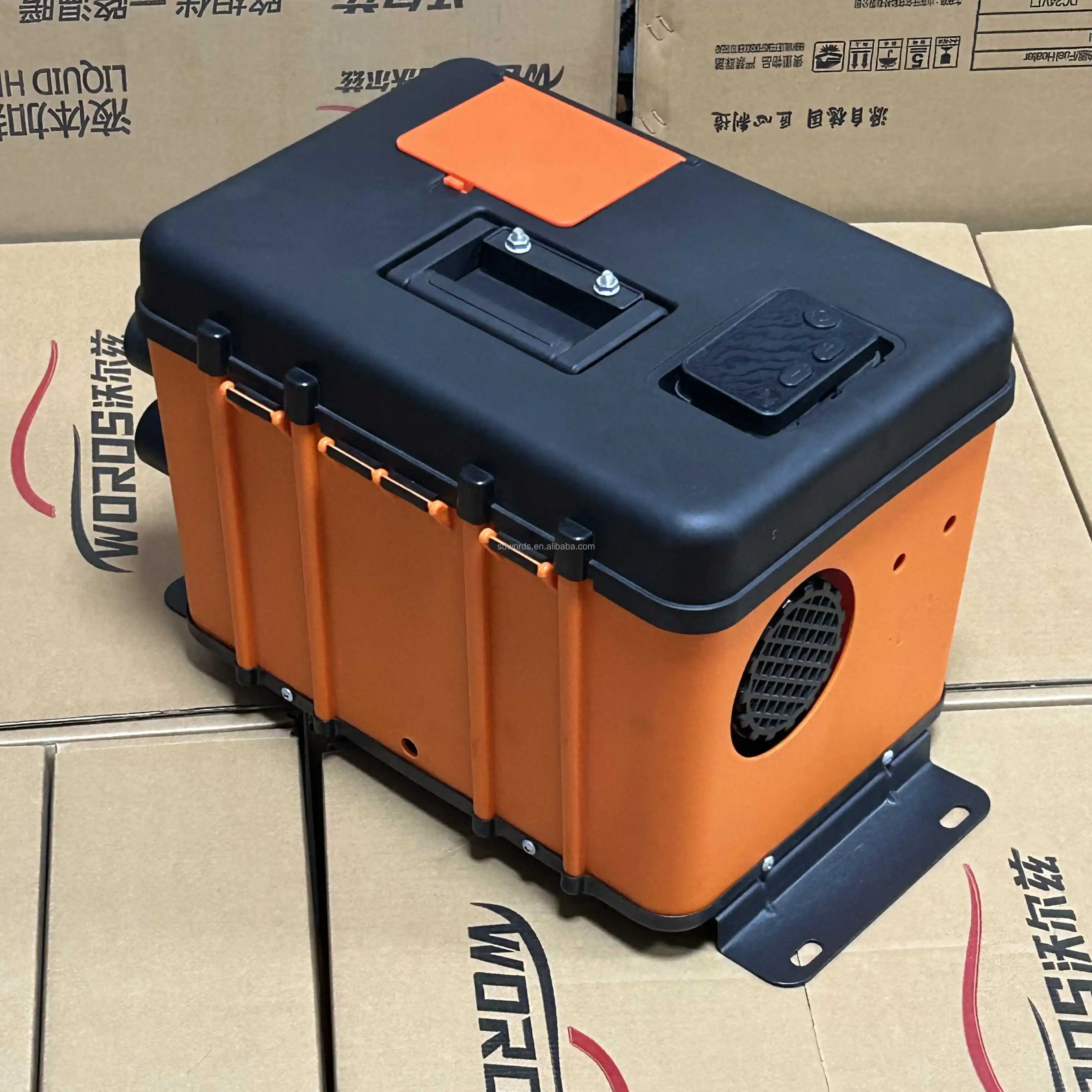 طقم سخان سيارة RV الكل في واحد 12 فولت/24 فولت مع جهاز تحكم عن بعد - تسخين سريع 1500 وات للشاحنات والشاحنات وسيارات الدفع الرباعي #4