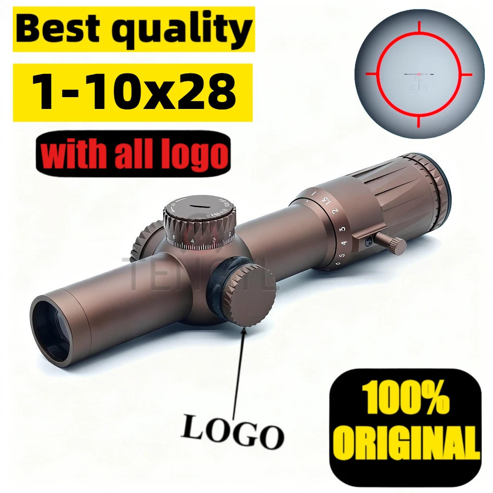 

Original Vudu 1-10x28mm LE-5 MRAD Reticle FFP First Focal Plane Riflescope Precision Rifle Scope Sight Lunetas