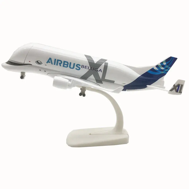 20 سنتيمتر A330 Beluga مقياس معدني الطائرات سبيكة معدنية نموذج طائرة بناء عدة ديكور المنزل الطيران محاكاة الطائرة جمع هدية