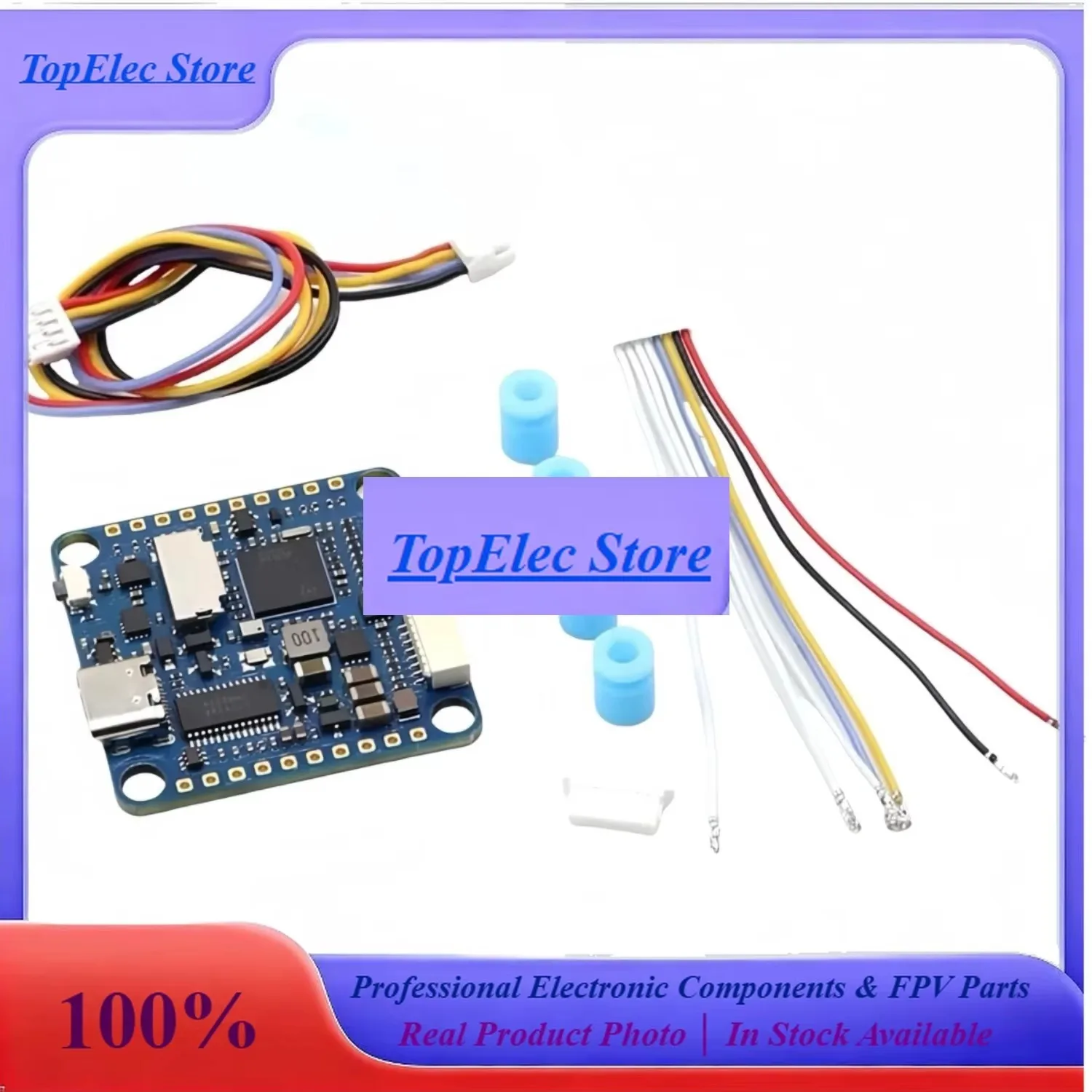 ToPssHigh-Performance Drone Flight Controller Compatible With MATEK H743 SLIM V3 BetaFlight For FPV Racing Drones Supporting INA
