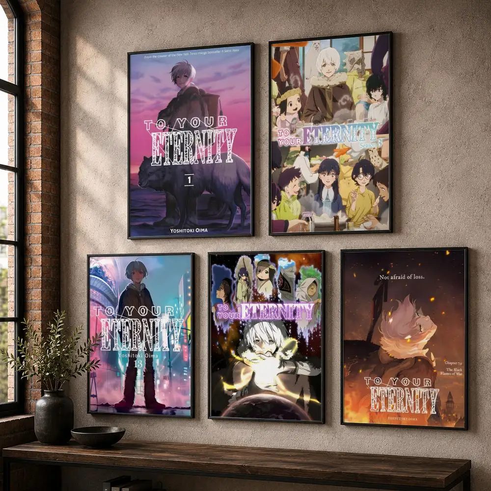 Popular Anime T-To Your EternityS Painting Calligraphy Canvas Posters Wall Art for Home/Office/Dorm/Living/Bedroom