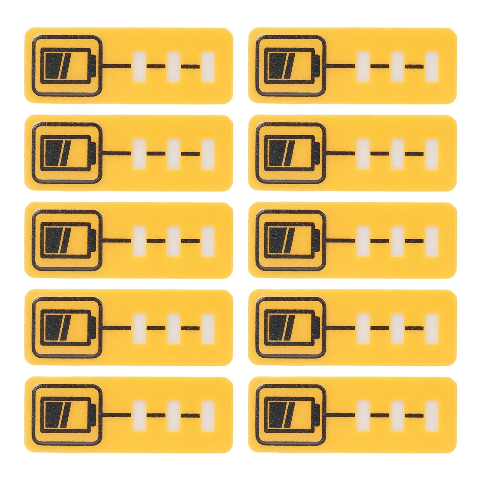 For 10 Replacement Battery Capacity Stickers For For DCB200 Series Compatible With For 18V DCB140 Lithium Battery