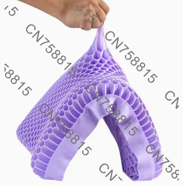 No Pressure Pillow Breathable Wing Help Sleep Latex，Pectin Tpe Pillow Protection Cervical Spine