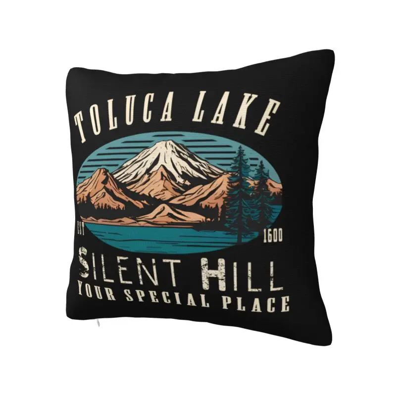 Nordic Toluca Lake Silent Hill Cushion Cover 55*55 cm Soft Throw Pillow Case for Living Room Bedding Sofa Pillowslip