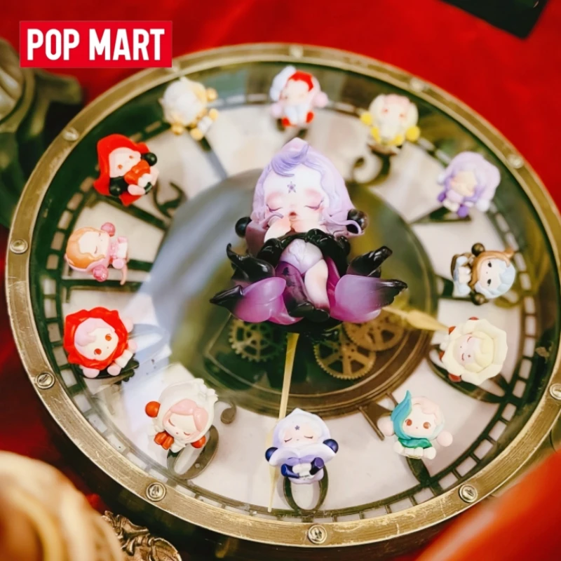 

New Genuine In Stock Popmart Cute Granule Skullpanda Flower Four Act Drama Series Surprise Blind Box Decoration Cute Gifts