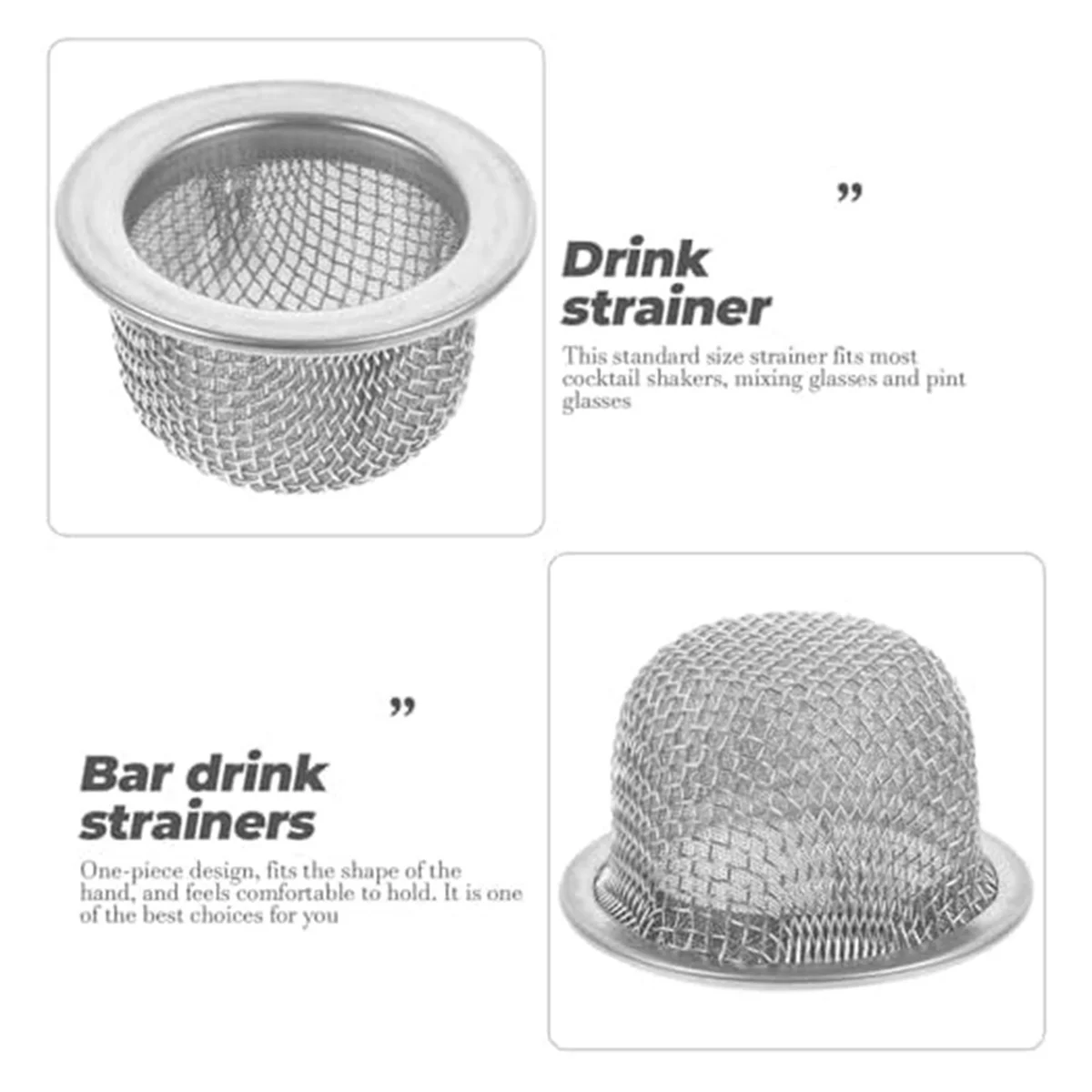 10Pcs Double Screen Filter Cocktail Smoker Screen Mini Mesh Bowl Screen Filter for Bourbon Whiskey Smoker