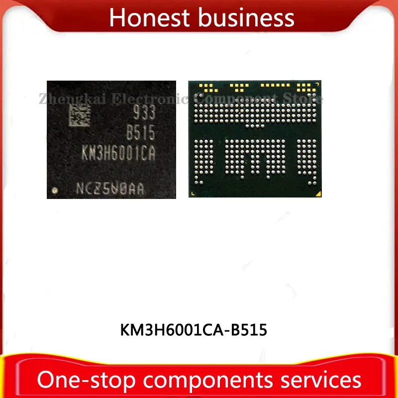 

KM3H6001CA-B515 64G+48 BGA254 EMCP KM3H6001CA H9HQ53ACPMMDAR-KMM UMCP 64GB+32 Chip Mobile Phone Hard Disk Memory H9HQ53ACPMMD