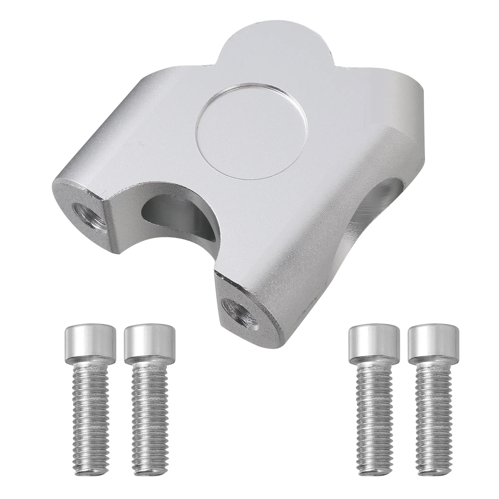 

1Set Motorcycle Handlebar Riser 22mm Handle Bar Clamp Mount Adapter Aluminum Alloy 30mm Raise Motorbike Accessories Parts