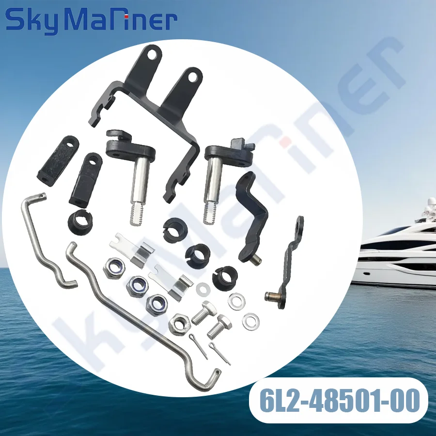 

6L2-48501-00 Remote Control Attachment Assy For Yamaha Outboard MOTOR 2T 20HP 25HP 6L2-48501 6L2-48501-11 Boat Engine Replaces