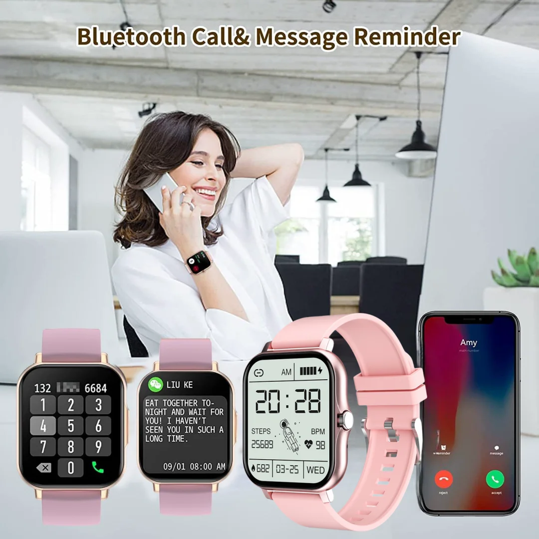 Smart Watch Android IOS Fitness Watch 1.69\