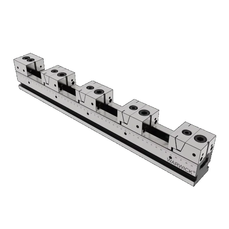 KSD50-500-4FD Cheap Precision Versatile Multi Clamping Adjustable Multiple Line up Vise Rail System for Cnc Machine