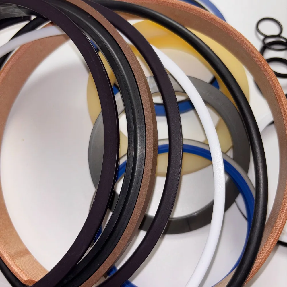 Heavy Duty Articulate Cylinder Hydraulic Seal Kit for Komatsu GD825A-2 Articulate Cylinder 707-98-41110 High Performance Seals