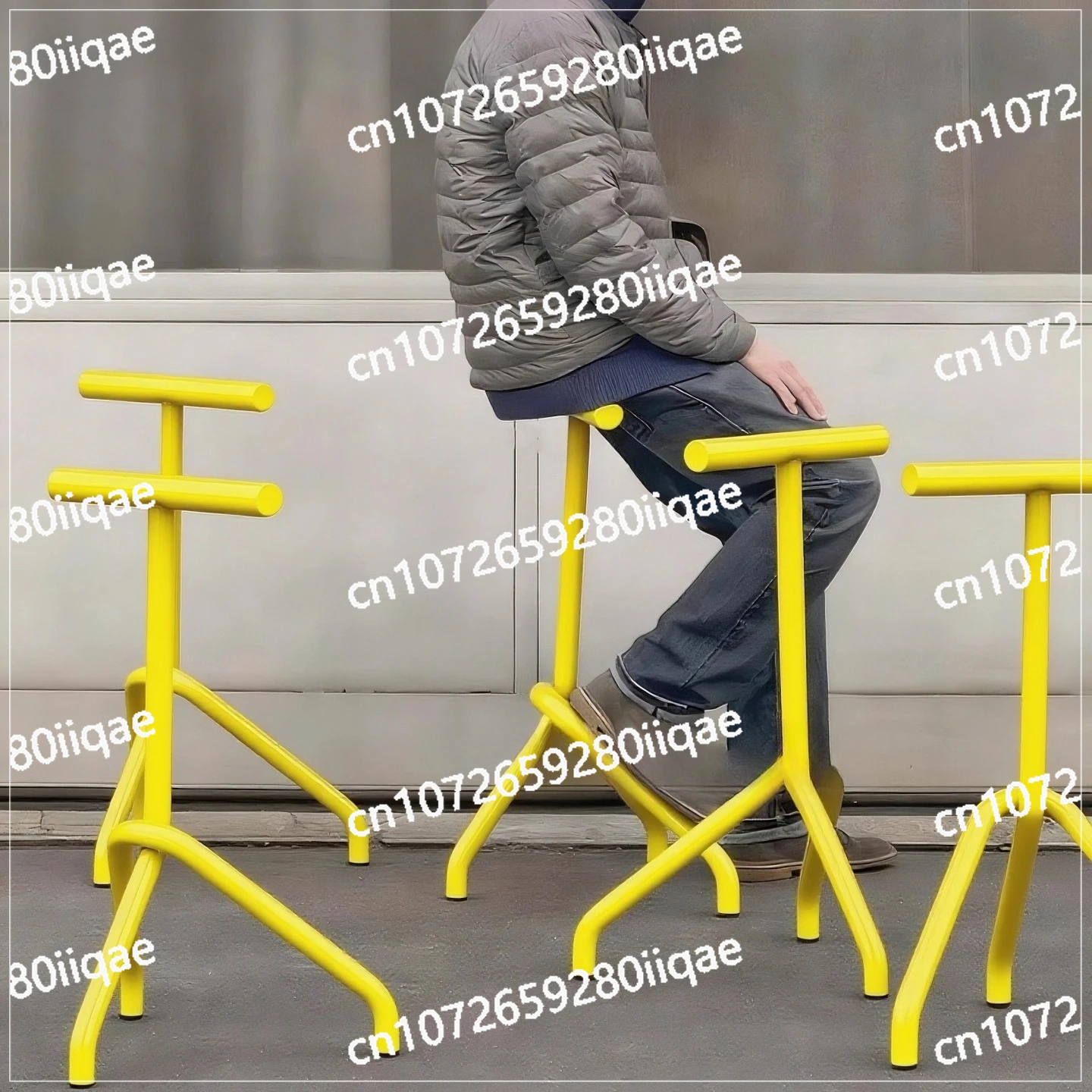 Sillas de bar de ocio al aire libre, restaurantes modernos simples, cafeterías, tiendas de té con leche, sillas altas de bar