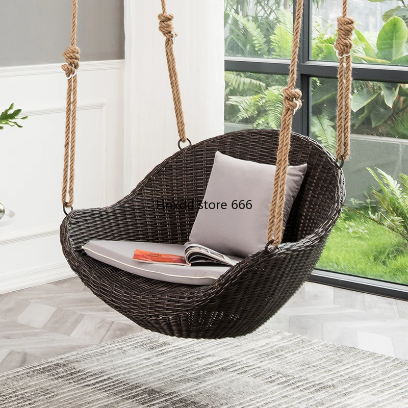 Hanging basket indoor living room casual swing chair