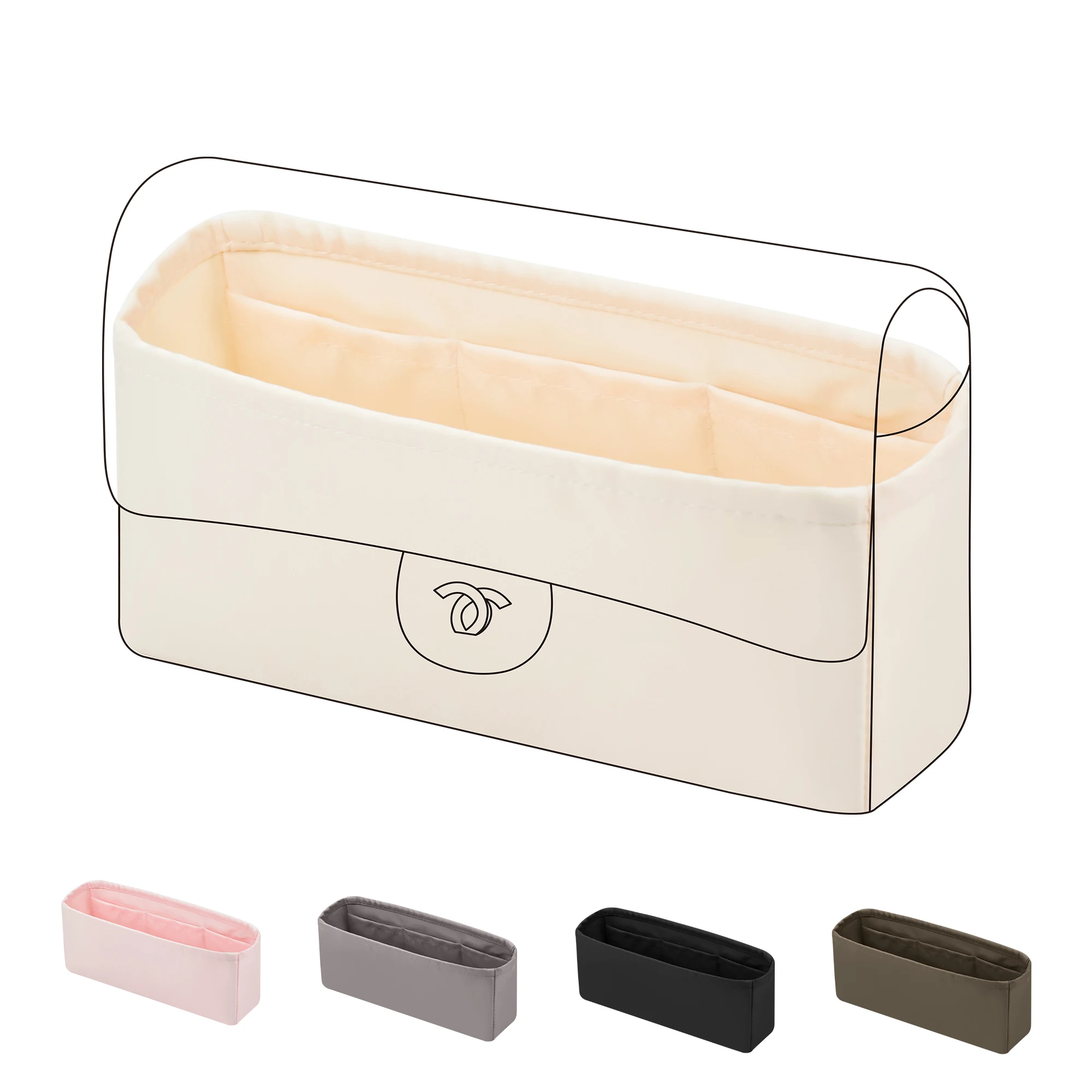 dgaz-purse-organizer-insert-for-chanel-cf-bags，silk-bag-organizer，luxury-handbag-tote-shaper