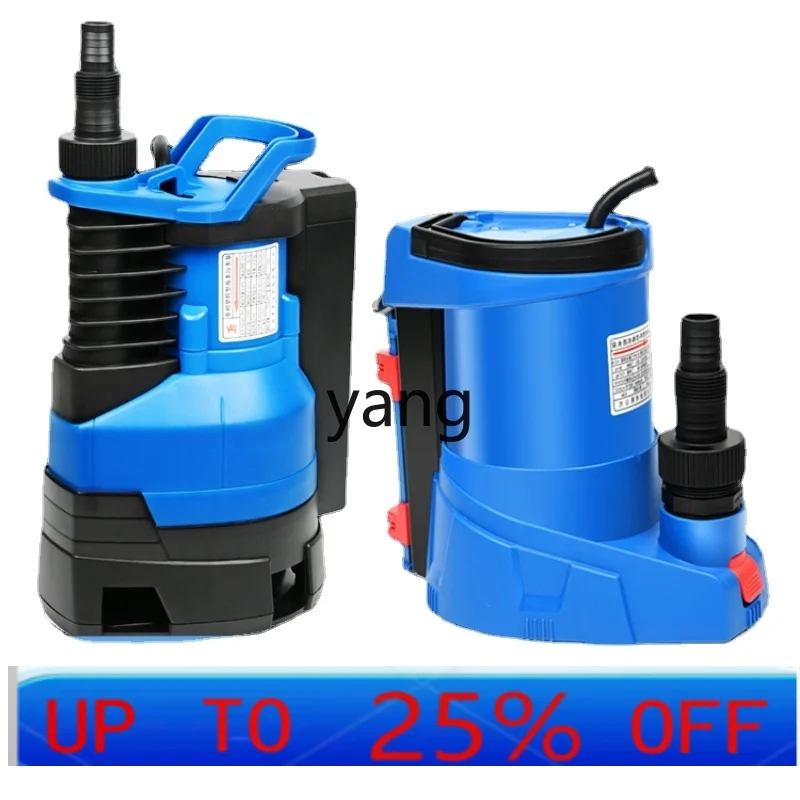 LHH Automatic Submersible Pump Elevator Shaft Rainwater Collecting Well Low Water Level Pump Basement Water Drainage
