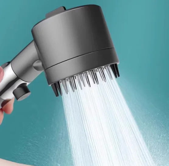 

Enhanced Pressure Shower Head Set Bathroom Bathing Spray Bath Filter Lotus Head Kit Shower Spray Bath