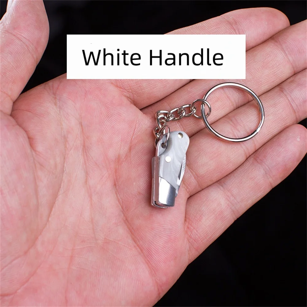 Multi-Functional Stainless Steel Pocket Knife Keychain