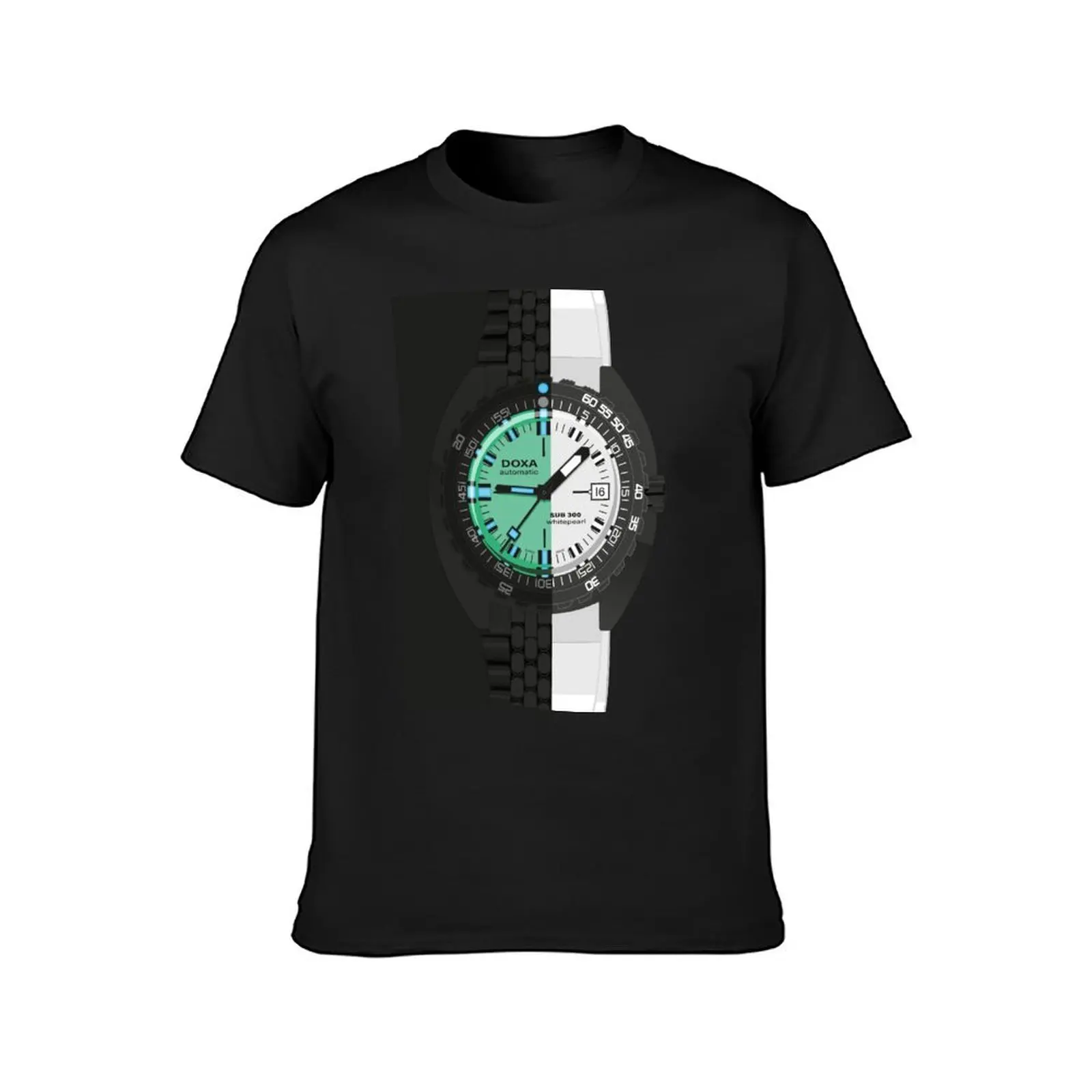 Doxa Watch White Pearl T-Shirt Aesthetic clothing tees mens tall t shirts