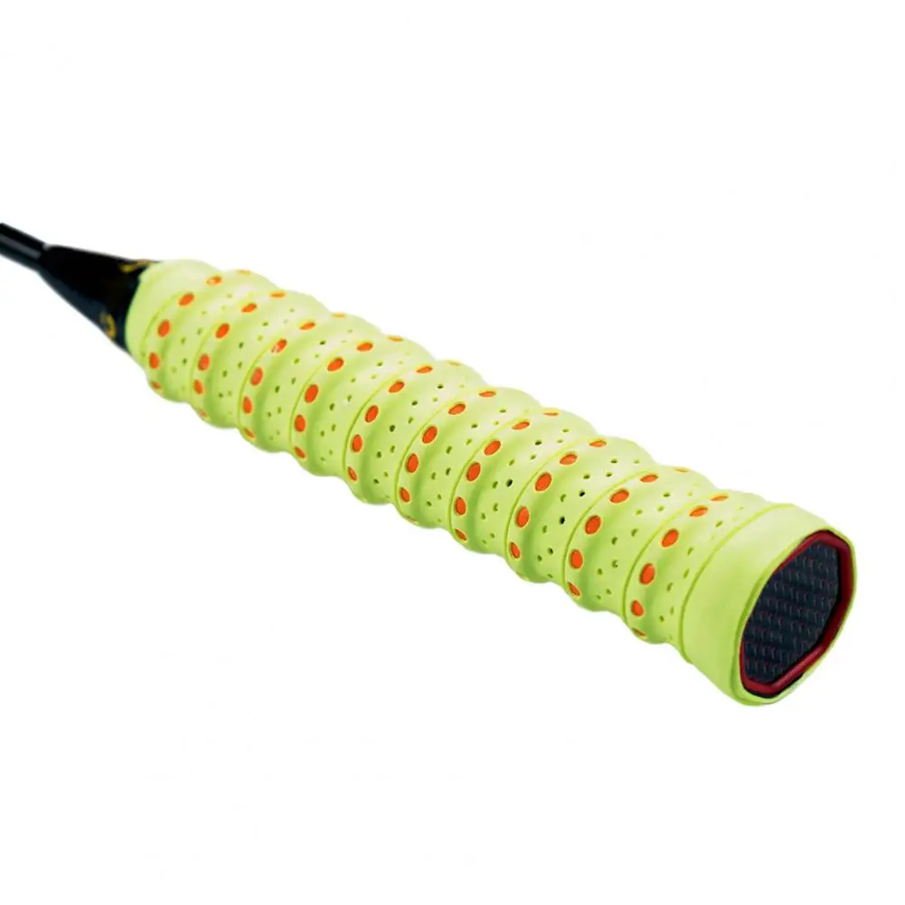 Racket Sleeve Long Lasting Anti Slip Bright Color Anti-slip Overgrip Tennis Racquet Badminton Racket Handle Grip Tape Sweatband