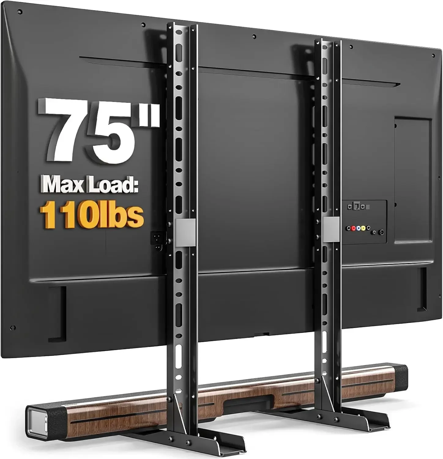 

Universal Table Top TV Stand Mount, TV Legs for Most 20-75 Inch TVs, Replacement TV Feet with Great Load-Bearing Holds up to 110 lbs, TV Stands Base with Cable Management, Max VESA 800x600 mm