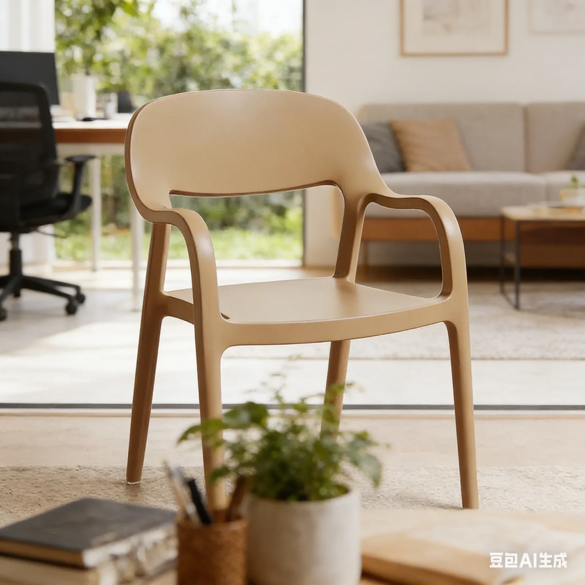 AOLIVIYA Casual Dining Chair With Coffee Seating For Restaurant Home Hotel Bar Living Room Modern Light B874926