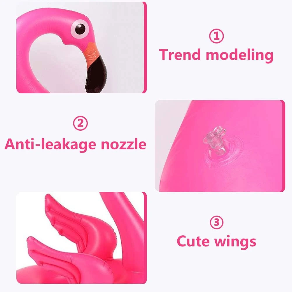 Flamingo inflável piscina brinquedos natação assento flutuante para o bebê verão brinquedos de água inflável anel de natação praia festa equipamentos de água