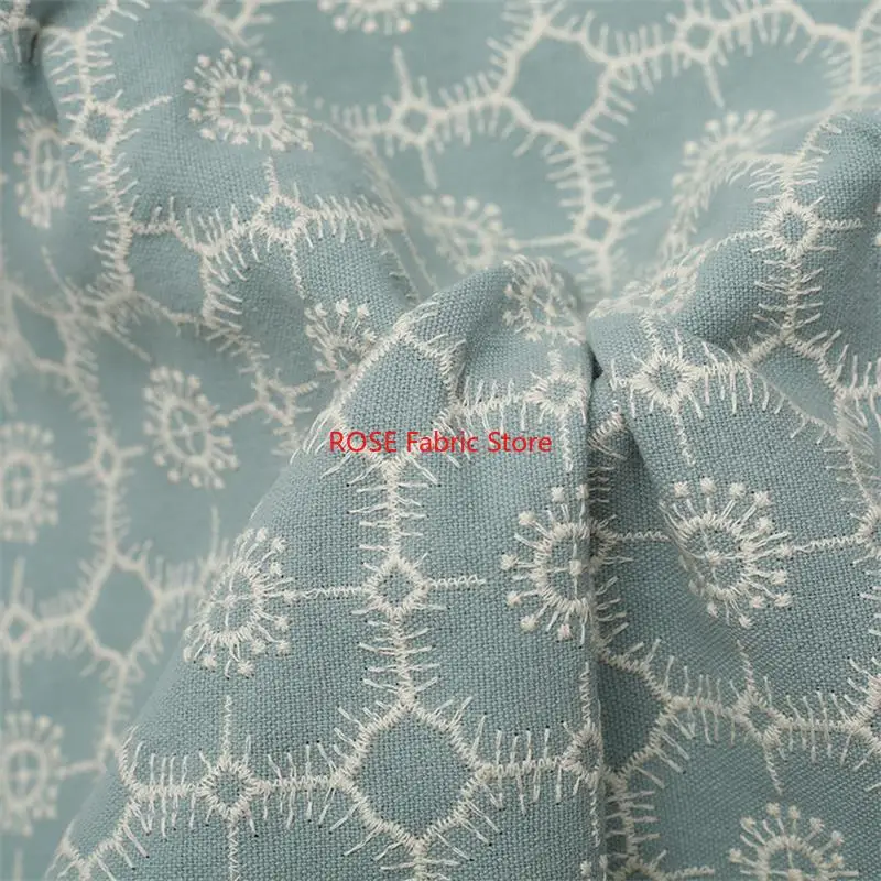 

Вышитая ткань из хлопка и льна, вышитая подсолнечником ткань, ткань в стиле Сычуань, ткань для одежды ручной работы