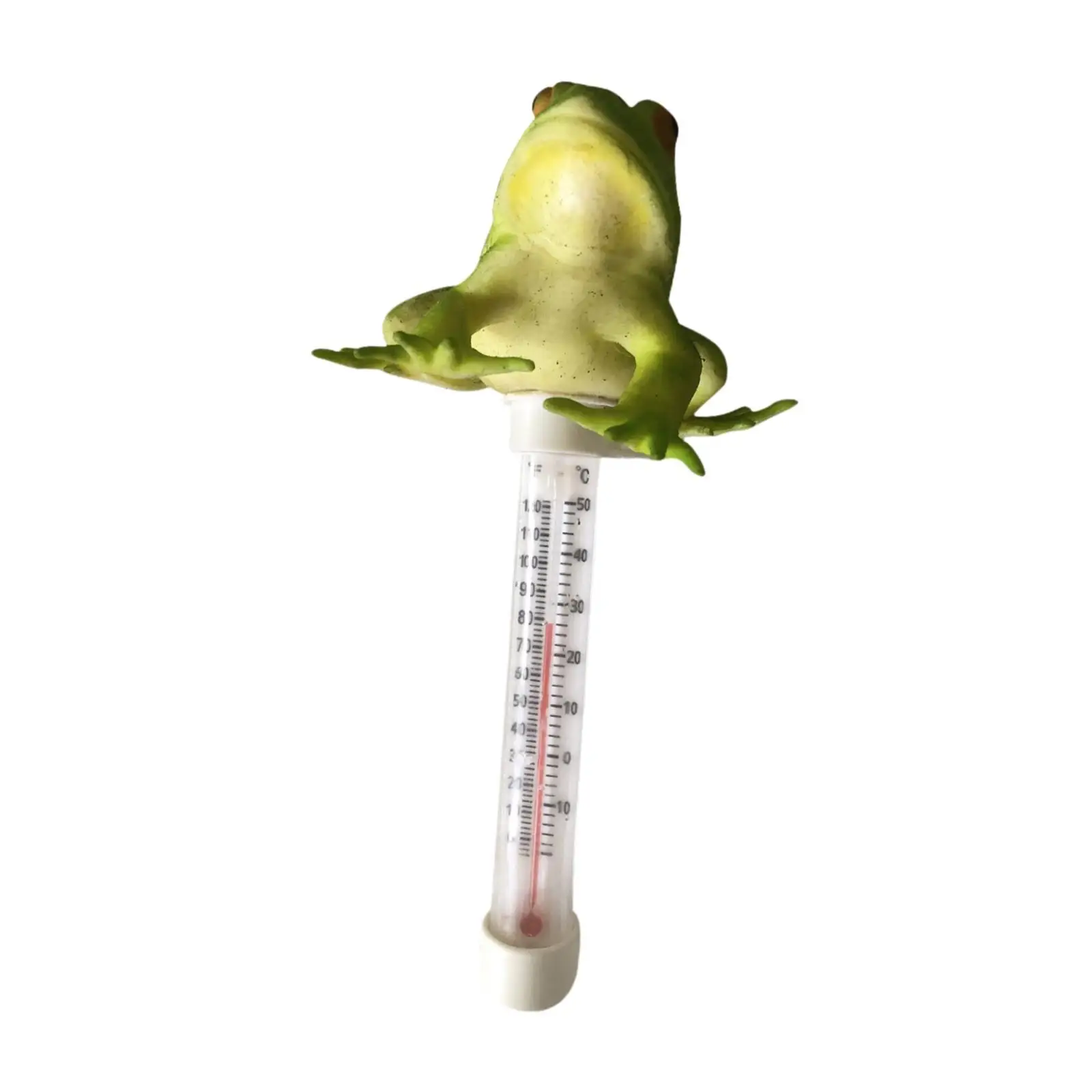 Accurate Floating Pool Thermometer PVC Construction for Inflatable Swimming Pool Fish Pond Hot Tub Temperature Control