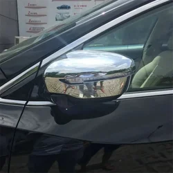 WELKINRY For Nissan Murano Z52 3rd Generation 2015-2024 Car Door Side Wing Fender Rearview Back Mirror Sun Fine Rain Visor Trim