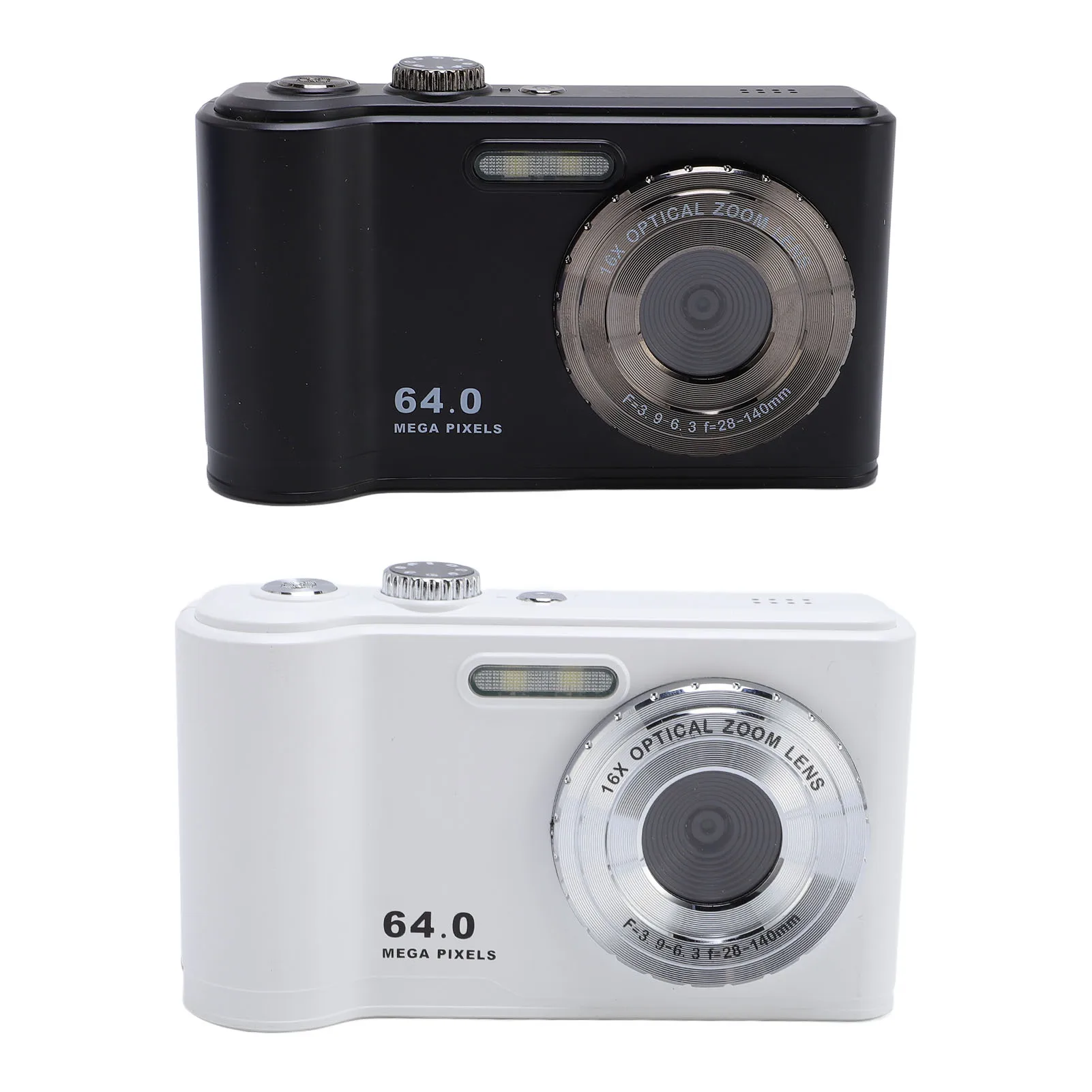 

Фото-видеокамера 2,8-дюймовая цифровая камера 64-мегапиксельная фотокамера для записи видео 4K Студенческая камера для путешествий Выпускная фотография