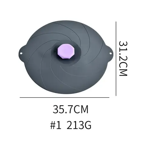New Reusable Silicone Pot Cover Anti Overflow Fresh Keeping Sealed Pot Cover Dustproof Multi-Size Silicone Lids Food Storage