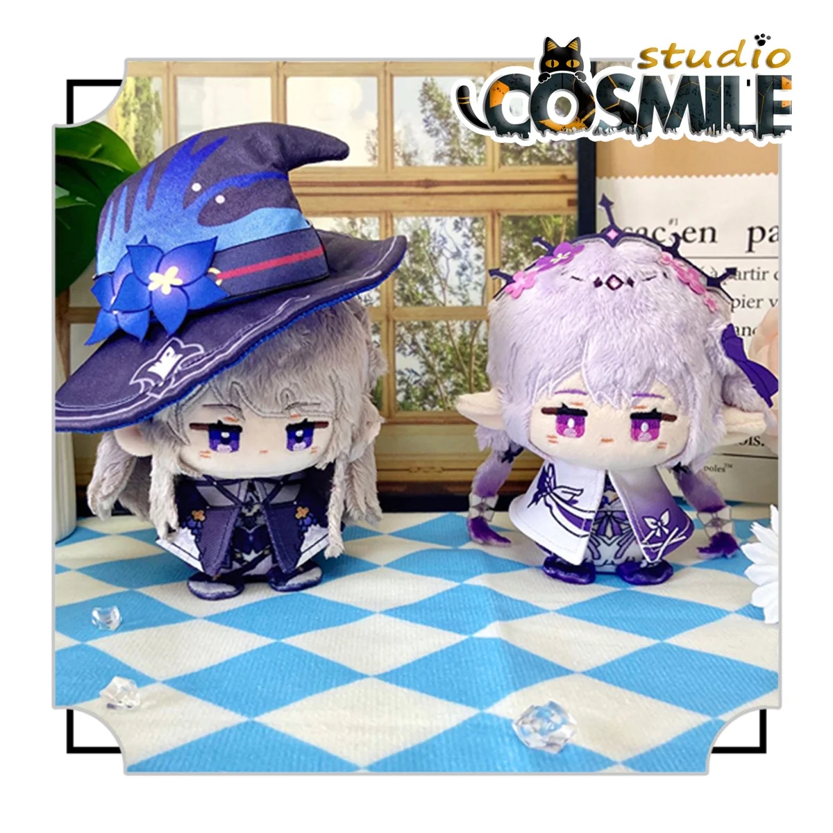 

Honkai: Star Rail The Herta マ18)・ヘルokas Deo Hereuta Castorice solutionsリス Stuffed Plushie Plushie Plush 12 см Doll Toy Keychain KM Jun