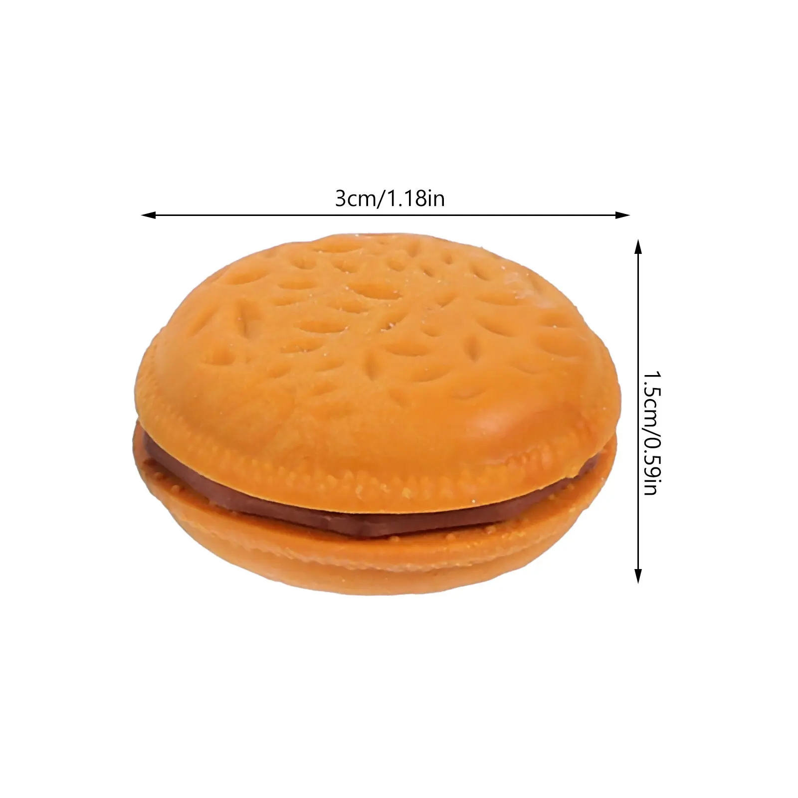 Macaron Erasers 5 Piece Cute Mini Rubber Pencil Erasers for Kids Students School Classroom Drawing Gifts