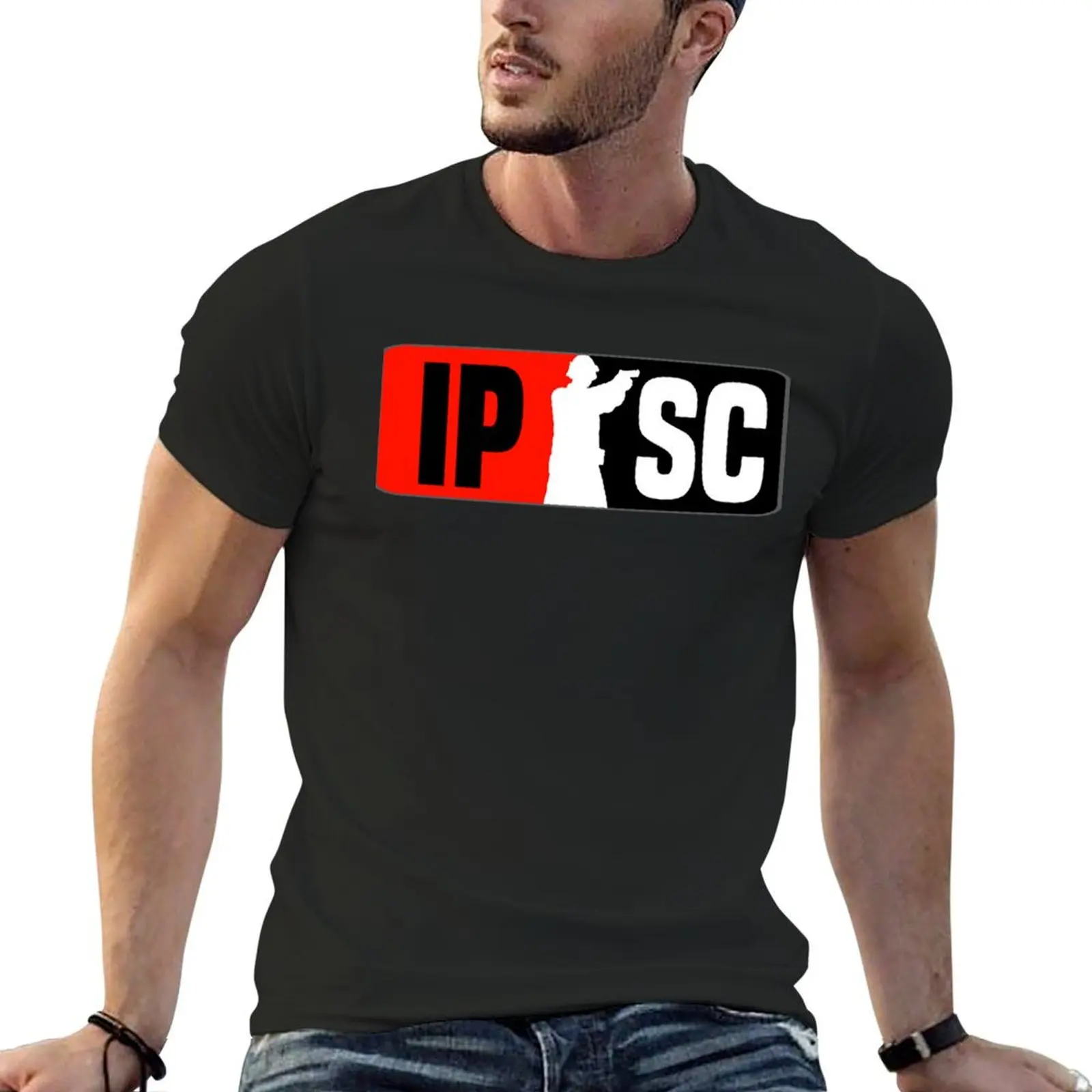 

IPSC T-Shirt aesthetic clothes vintage man clothes graphic t shirt vintage tee shirts for men