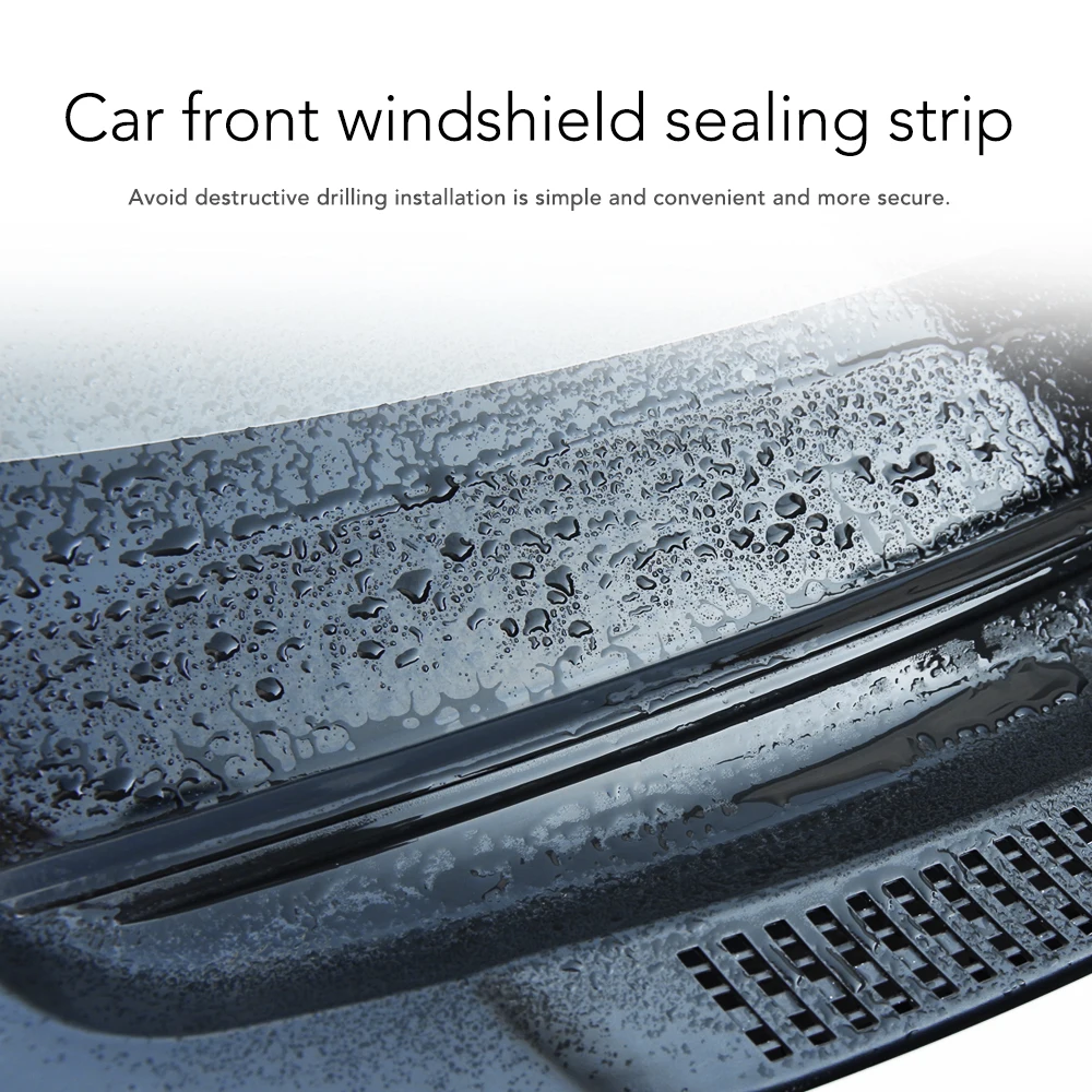 1.7m Car Wiper Front Windshield Panel Moulding Seal Strip for BMW E31 E32 E34 E36 E38 E39 E46 Z3 3Button Straight Remote