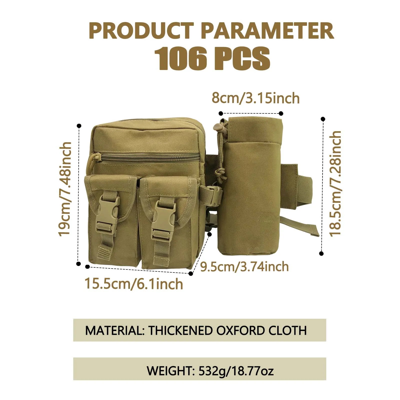 Fishing Lure Kit with Bag 5