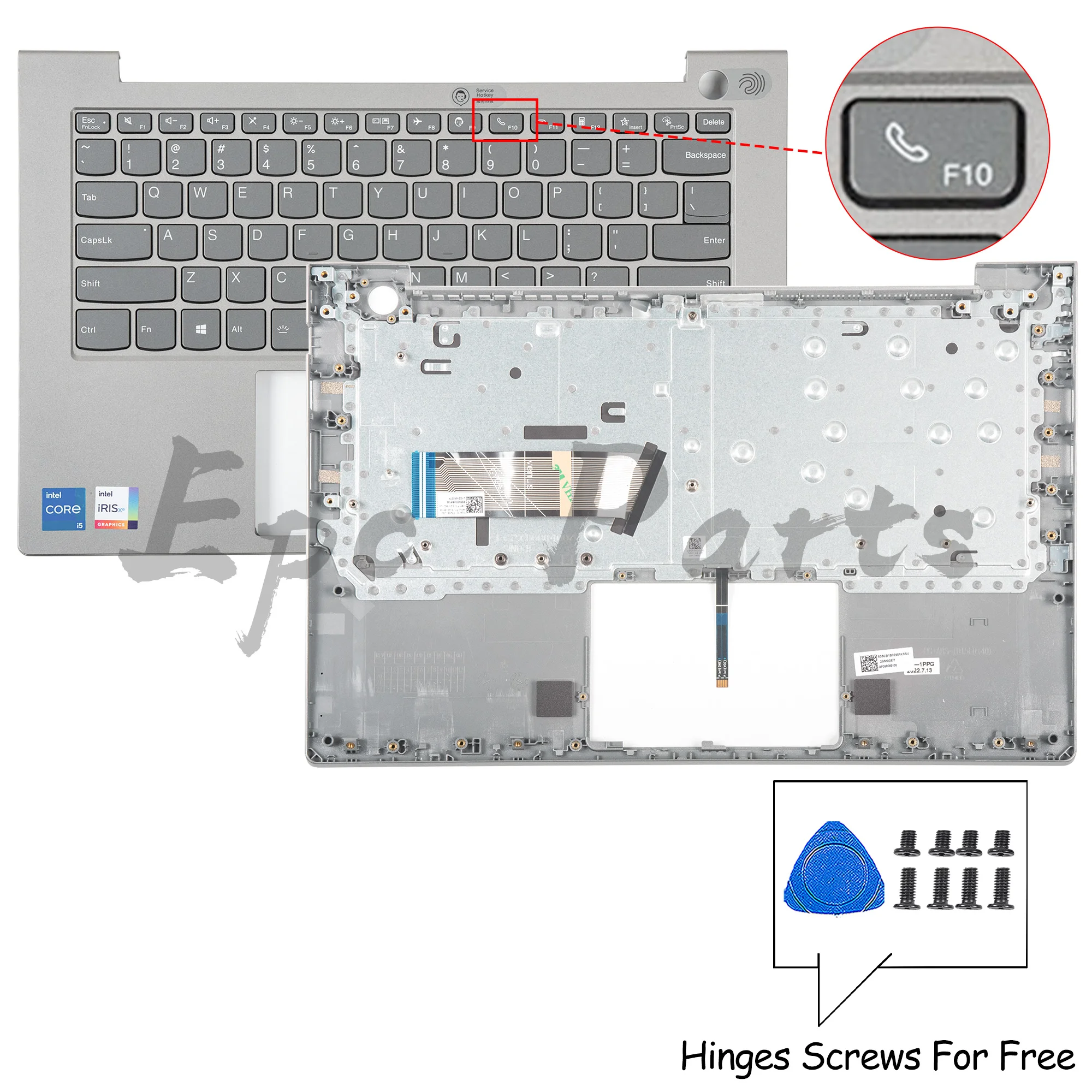 

Epc Parts For ThinkBook 14 G2 ITL ARE ThinkBook 14 G3 ACL Palmrest/Upper Cover With Keyboard Laptop Case Repair 14inch Fast Ship