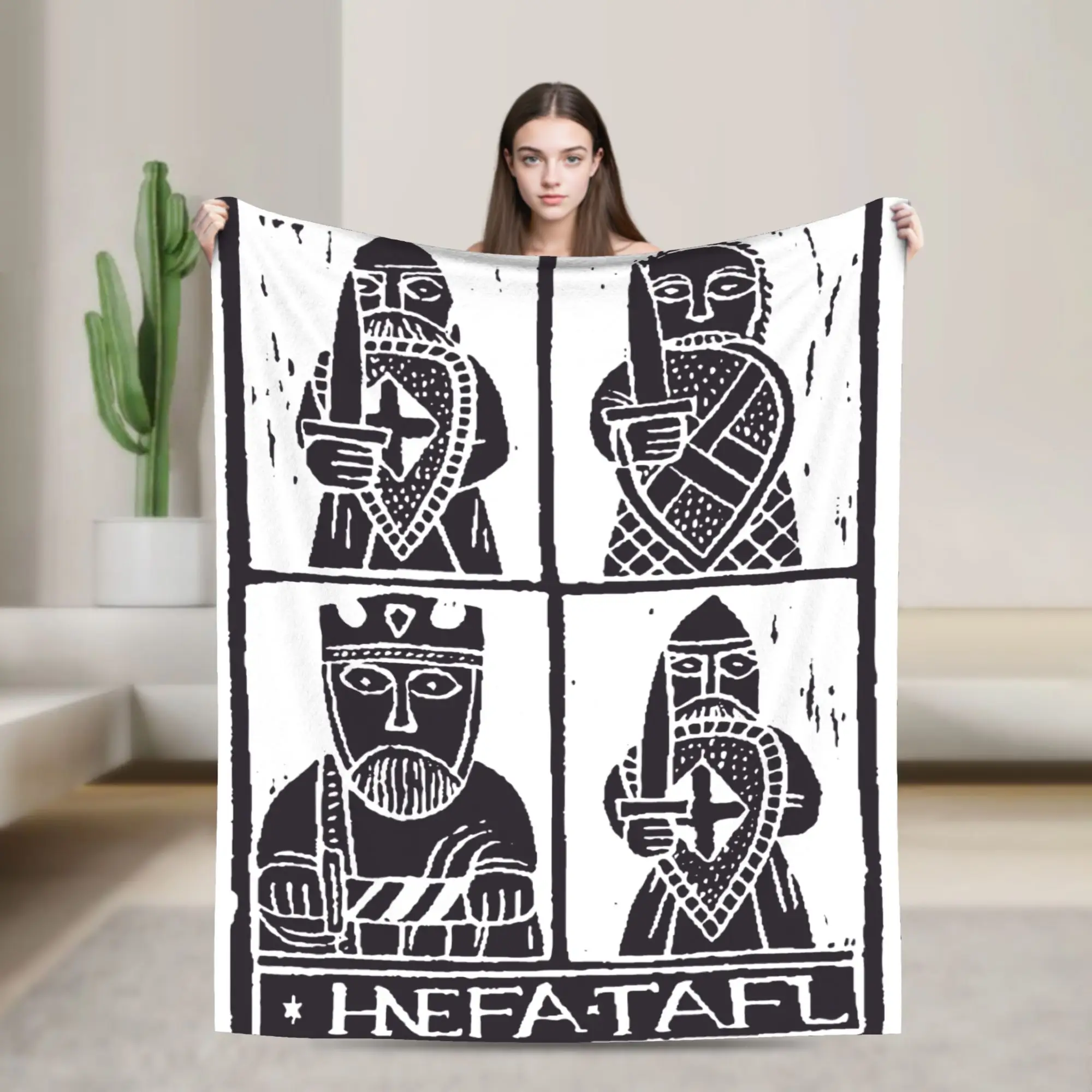 

Hnefatafl Viking Blankets Velvet All Season Portable Soft Throw Blanket for Bed Couch Bedspreads