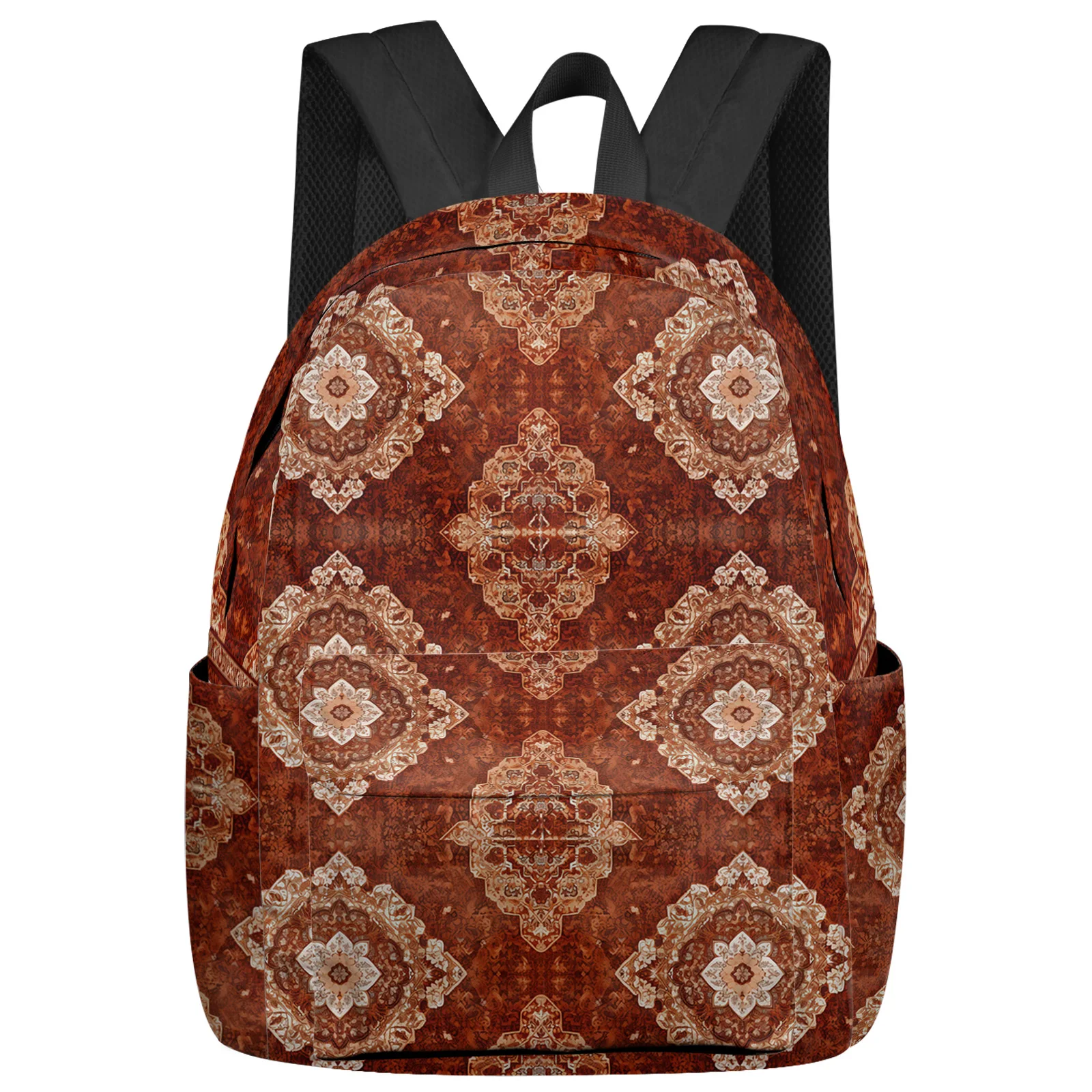 

Retro Medieval Turkish Pattern Backpack School Bags for Teenagers Students Laptop Bag Women's Casual Travel Backpack