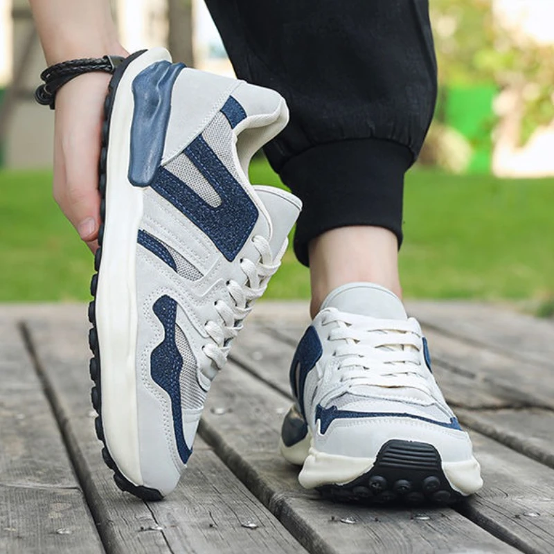 

Outdoor Breathable Running Sports Shoes for Men High Quality Original Fashion Comfortable Korean Low Price Man Casual Sneaker