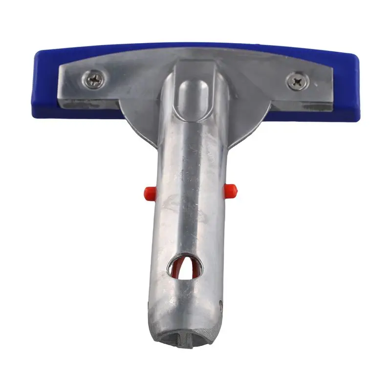 HOES-5.5In Stainless Steel Swimming Pool Cleaner Brush For Spa Pond Floor Wall Cleaning Equipment Tool