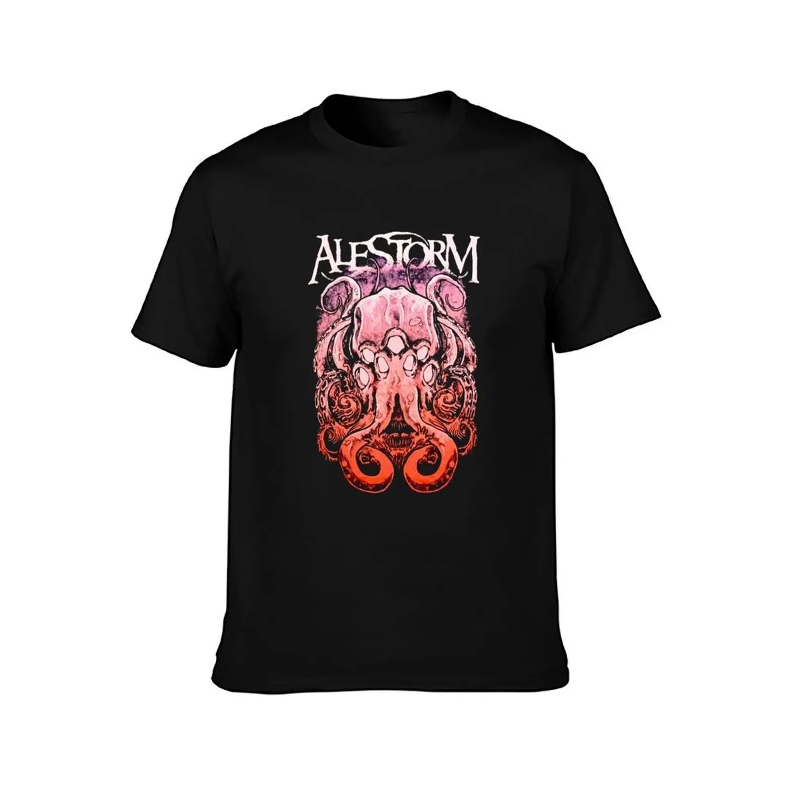 cihui ALS 111 Alestorm best selling T-Shirt Vintage Print Crew Neck Tee T-Shirt