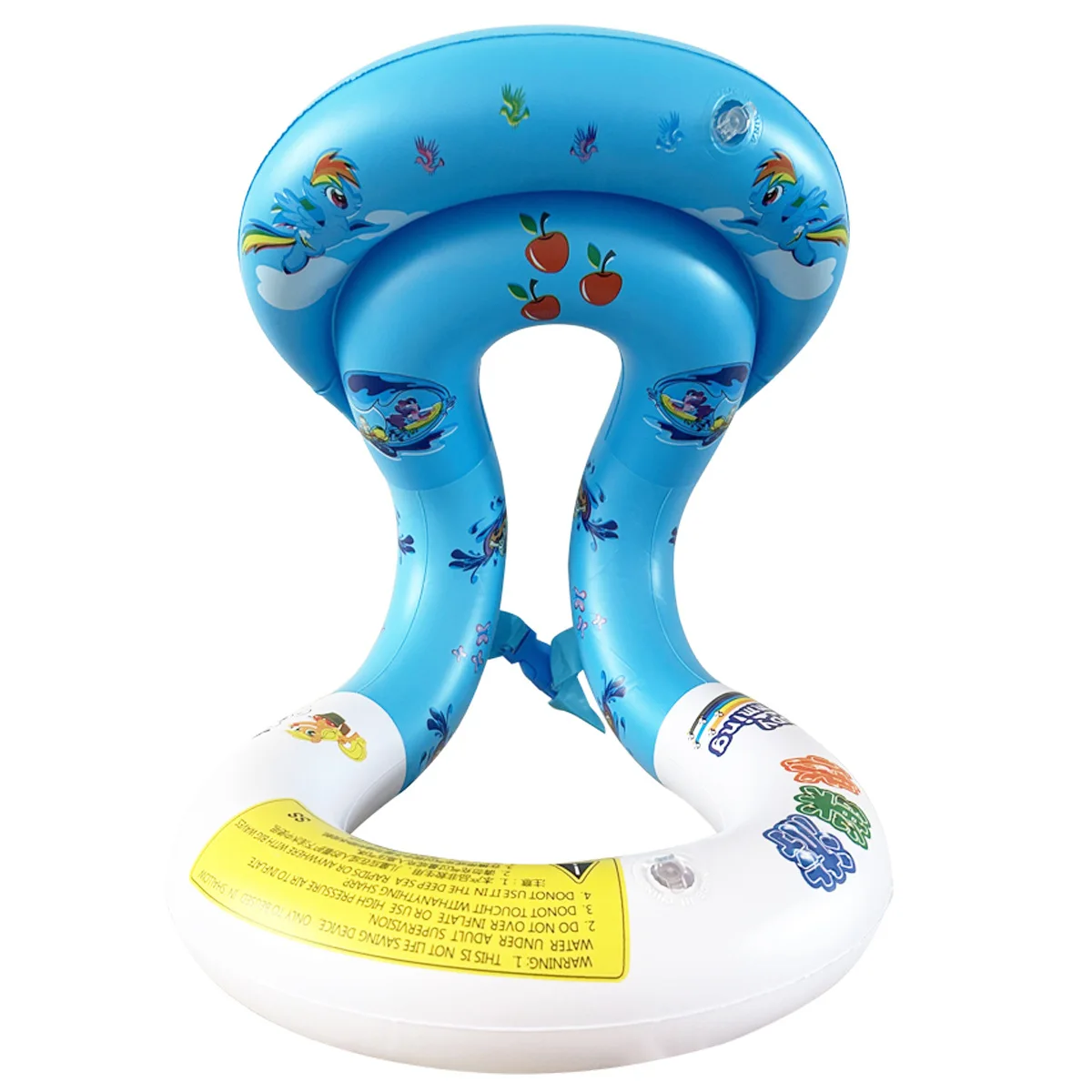 Swimming Pool Accessories Buckle Dual Airbag Inflatable Swim Jacket Swimming Ring Water Sports Kid Drifting Swimming Circle