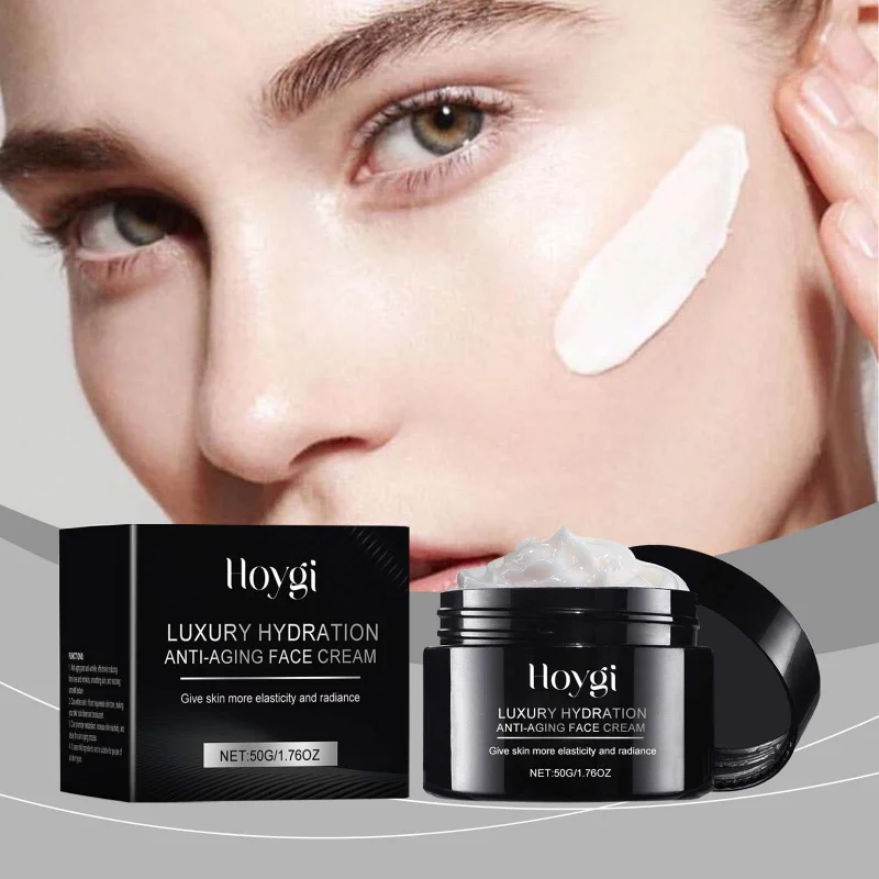 

Hyaluronic Acid Anti-Wrinkle Cream Nourish Hydrate Moisturize Enhance Elasticity Boost Firmness Reduce Fine Lines Improve Skin