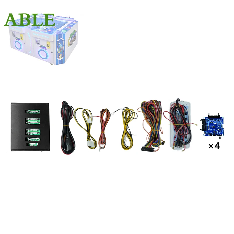 2/4 Players Snake Arcade Game Machine Diy kit PCB Borad Equipment Competition Coin Operated Game For Built Arcade Cabinet