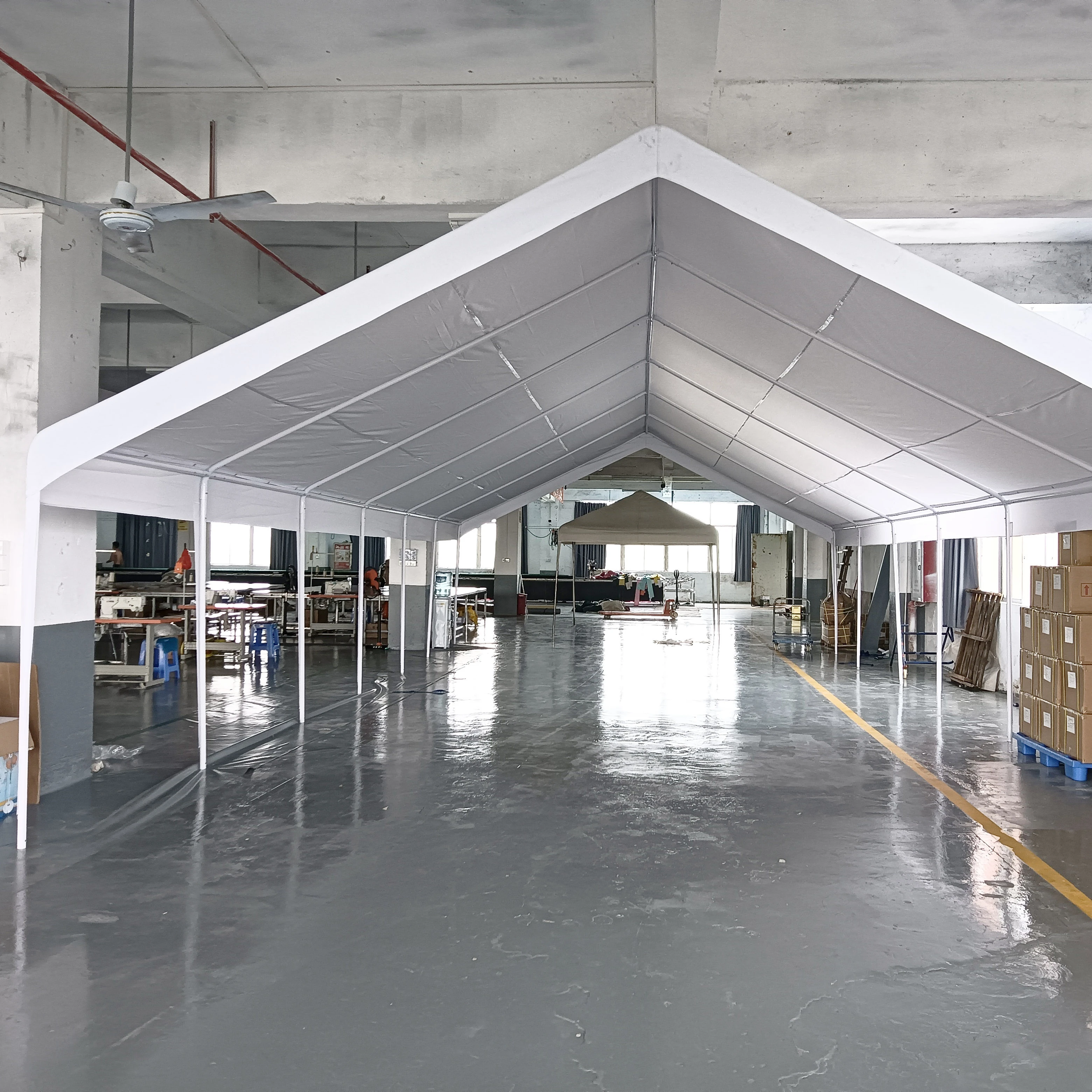 Modern Large Outdoor Wedding Canopy Tents Easy-Up Clear Event Marquee Fashionable Iron For Trade Shows Parties Direct